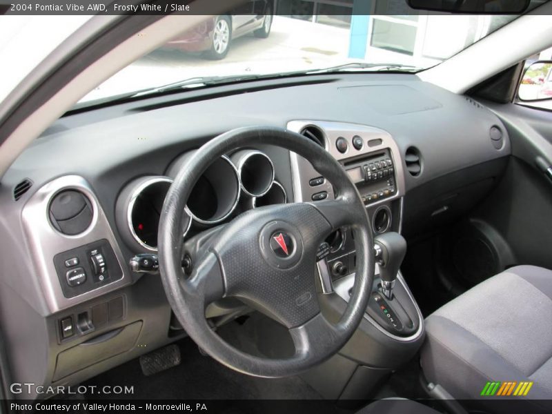 Frosty White / Slate 2004 Pontiac Vibe AWD