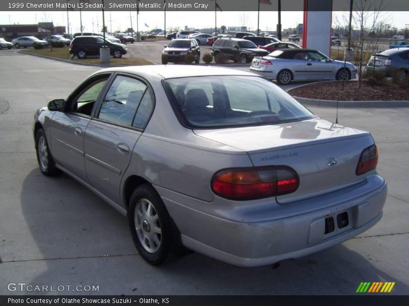 Silvermist Metallic / Medium Gray 1999 Chevrolet Malibu LS Sedan