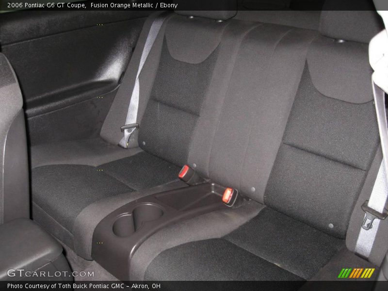Fusion Orange Metallic / Ebony 2006 Pontiac G6 GT Coupe