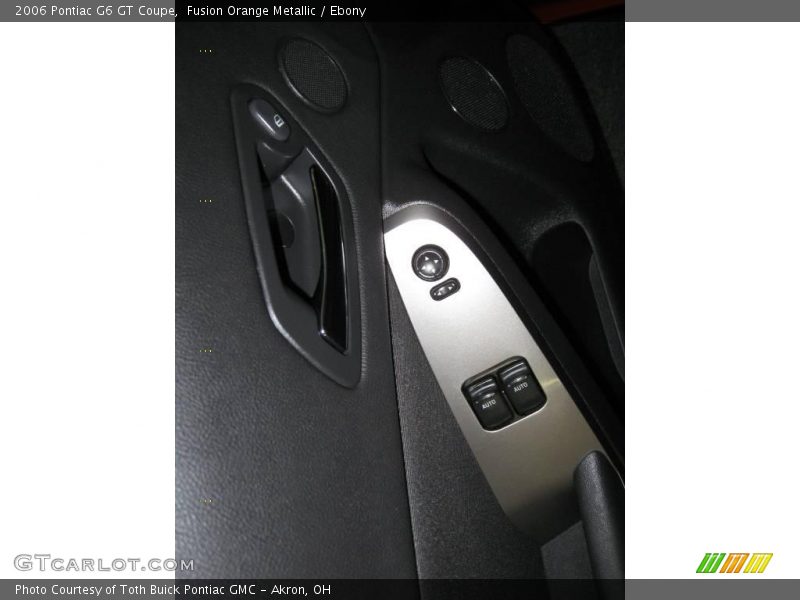 Fusion Orange Metallic / Ebony 2006 Pontiac G6 GT Coupe