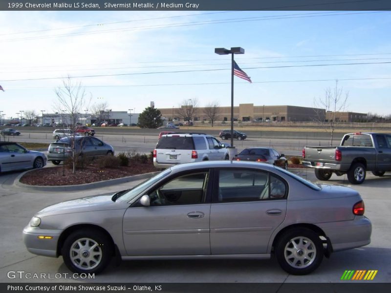 Silvermist Metallic / Medium Gray 1999 Chevrolet Malibu LS Sedan