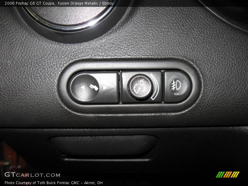 Fusion Orange Metallic / Ebony 2006 Pontiac G6 GT Coupe
