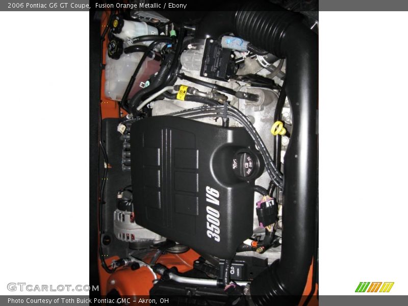 Fusion Orange Metallic / Ebony 2006 Pontiac G6 GT Coupe