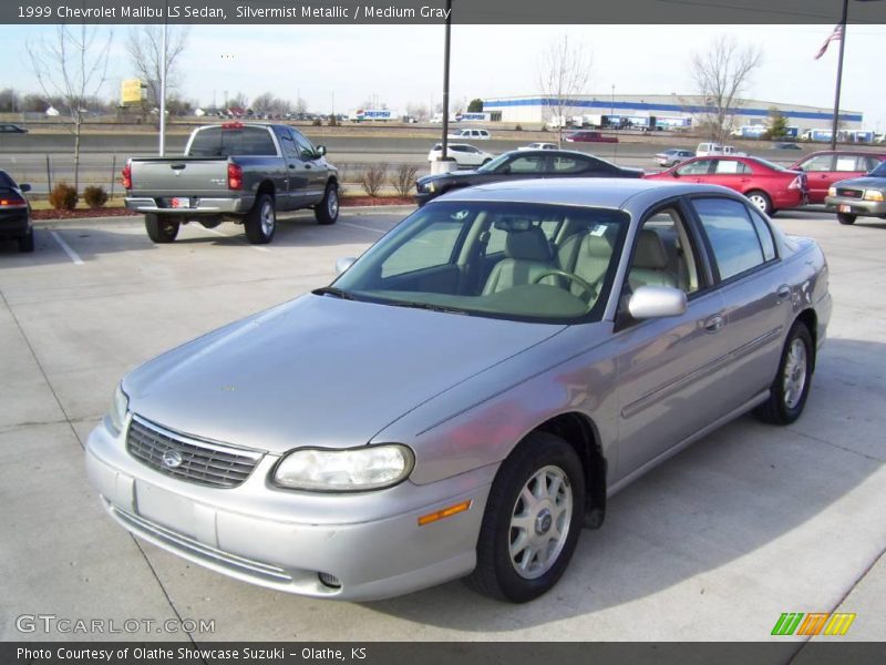 Silvermist Metallic / Medium Gray 1999 Chevrolet Malibu LS Sedan