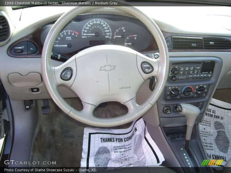 Silvermist Metallic / Medium Gray 1999 Chevrolet Malibu LS Sedan