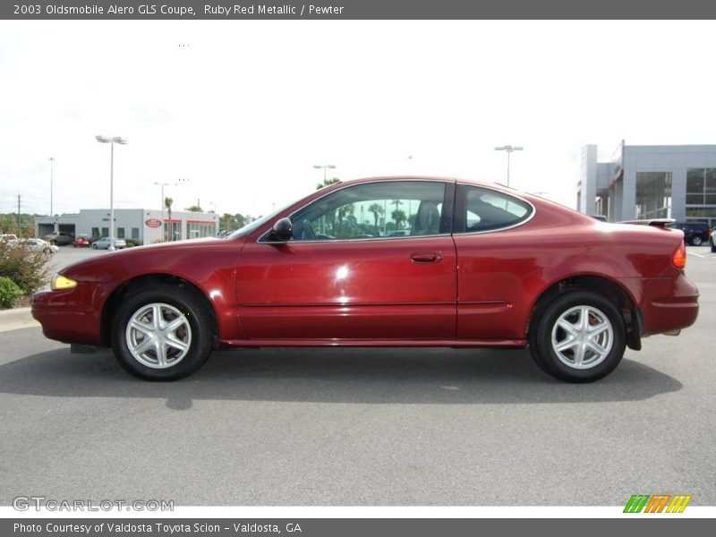 Ruby Red Metallic / Pewter 2003 Oldsmobile Alero GLS Coupe