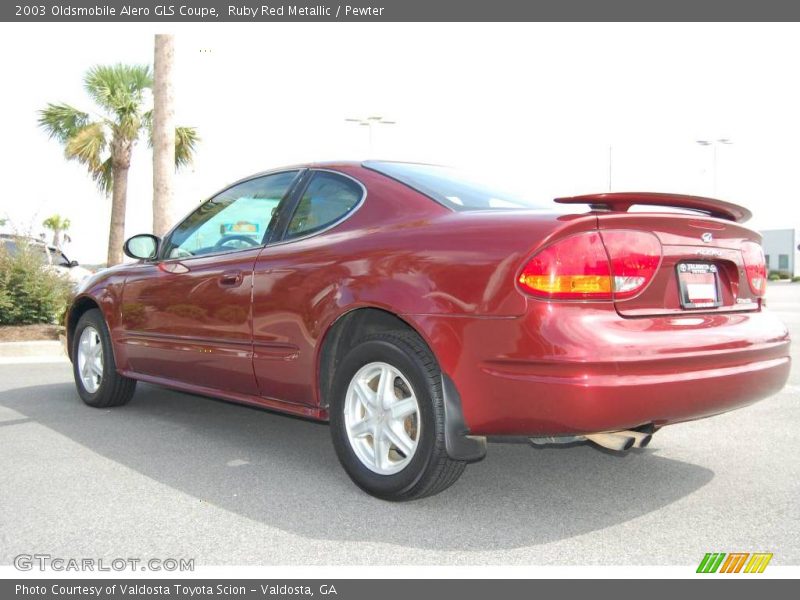 Ruby Red Metallic / Pewter 2003 Oldsmobile Alero GLS Coupe