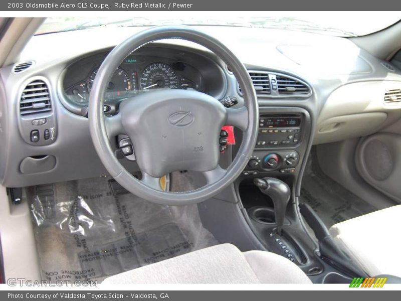 Ruby Red Metallic / Pewter 2003 Oldsmobile Alero GLS Coupe