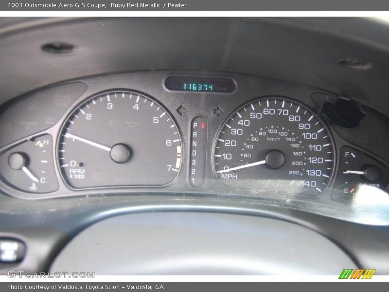 Ruby Red Metallic / Pewter 2003 Oldsmobile Alero GLS Coupe