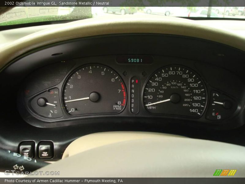 Sandstone Metallic / Neutral 2002 Oldsmobile Intrigue GL