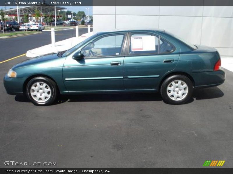 Jaded Pearl / Sand 2000 Nissan Sentra GXE