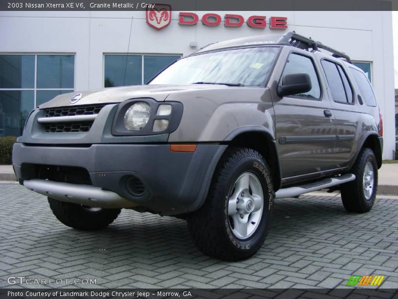 Granite Metallic / Gray 2003 Nissan Xterra XE V6