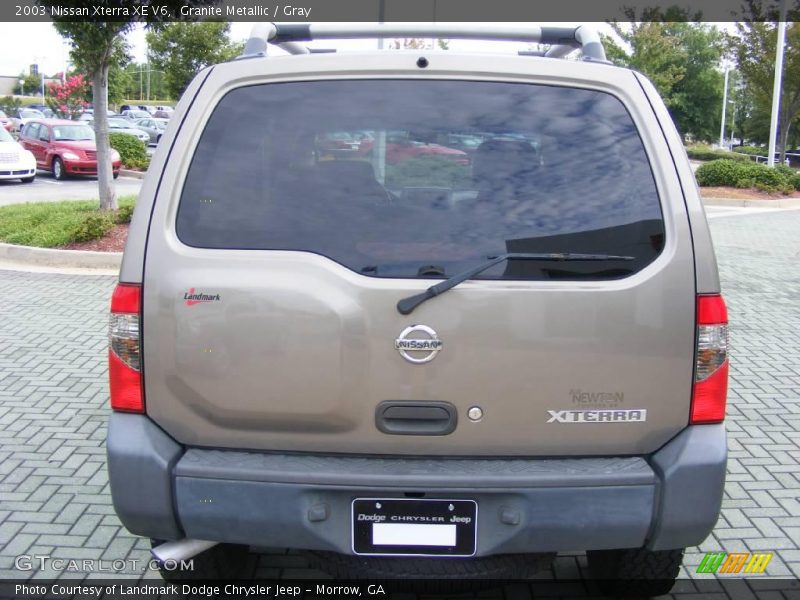 Granite Metallic / Gray 2003 Nissan Xterra XE V6