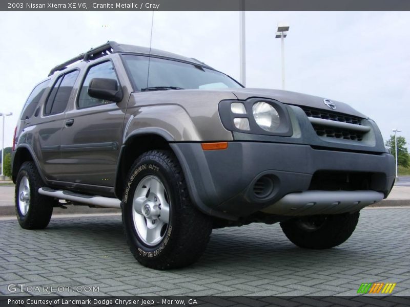 Granite Metallic / Gray 2003 Nissan Xterra XE V6