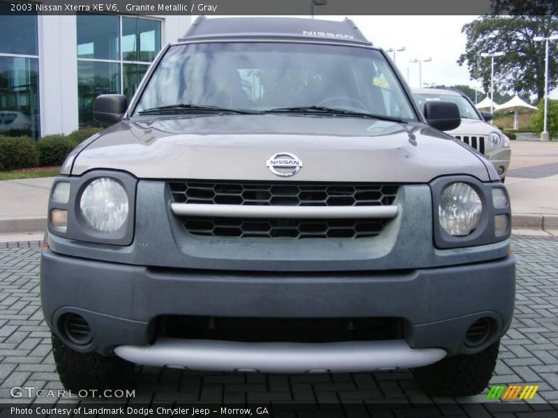 Granite Metallic / Gray 2003 Nissan Xterra XE V6