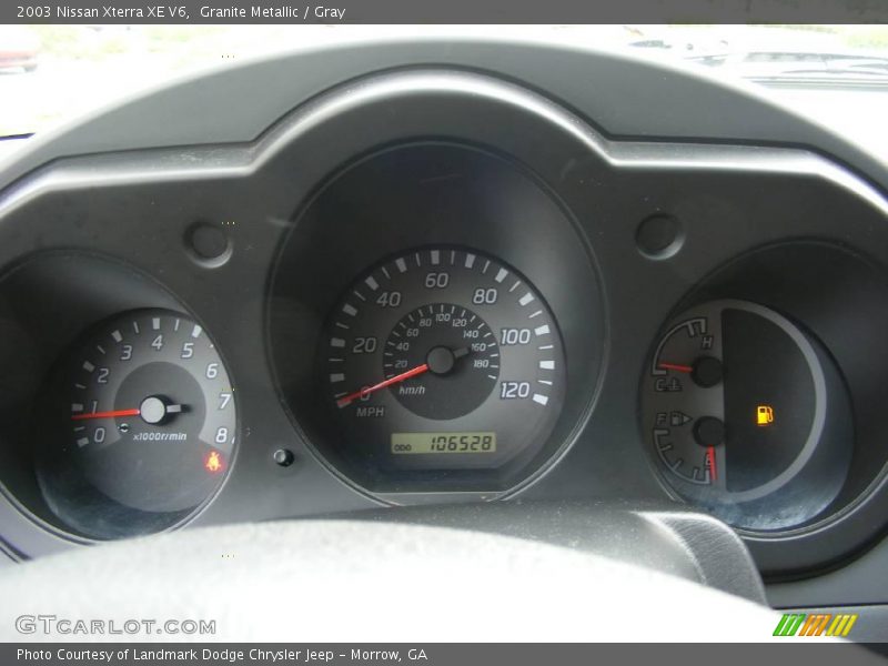 Granite Metallic / Gray 2003 Nissan Xterra XE V6