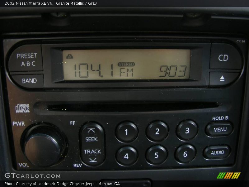 Granite Metallic / Gray 2003 Nissan Xterra XE V6