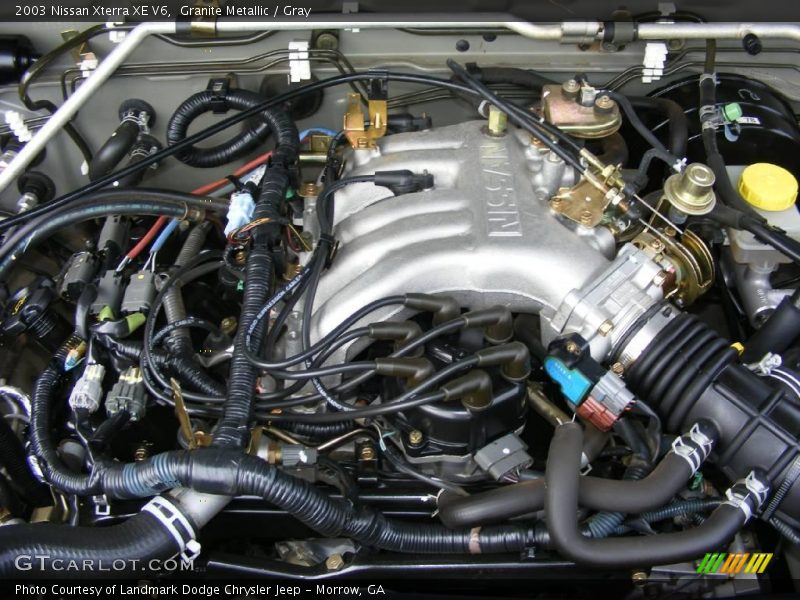 Granite Metallic / Gray 2003 Nissan Xterra XE V6