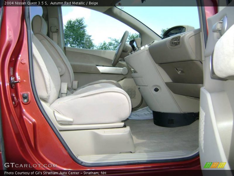 Autumn Red Metallic / Beige 2004 Nissan Quest 3.5 S