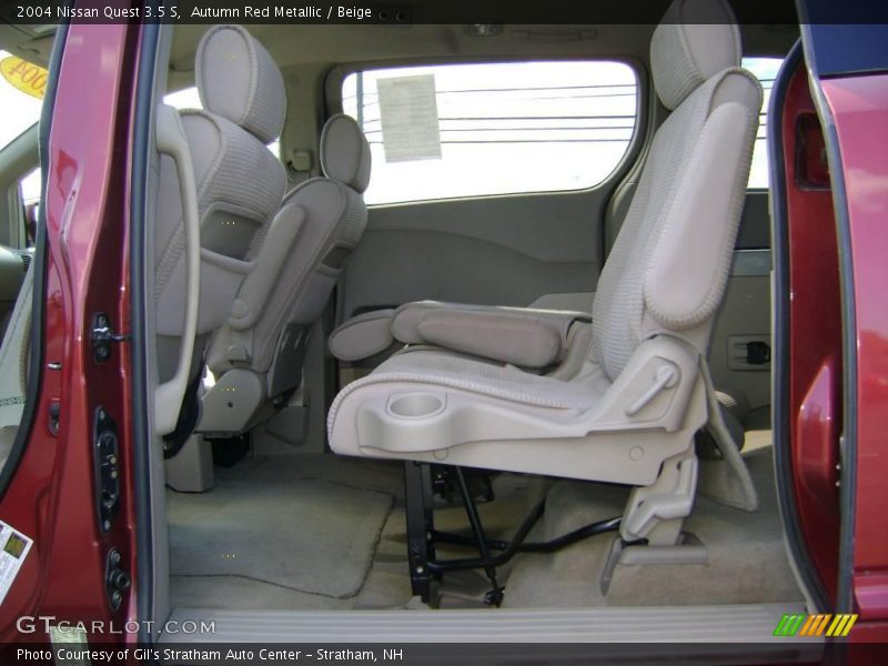 Autumn Red Metallic / Beige 2004 Nissan Quest 3.5 S