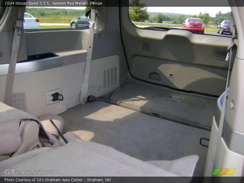 Autumn Red Metallic / Beige 2004 Nissan Quest 3.5 S