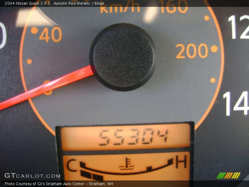 Autumn Red Metallic / Beige 2004 Nissan Quest 3.5 S