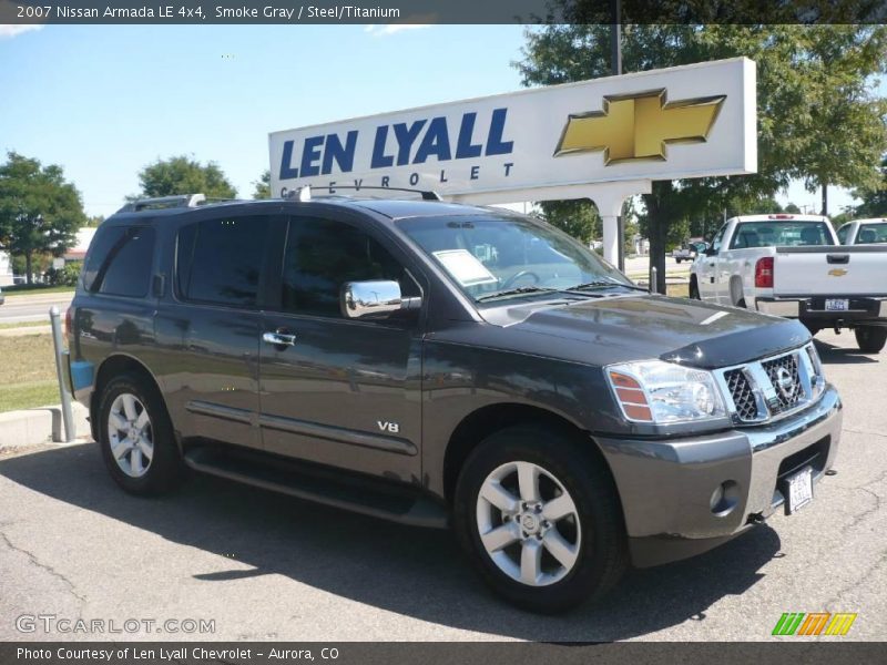Smoke Gray / Steel/Titanium 2007 Nissan Armada LE 4x4