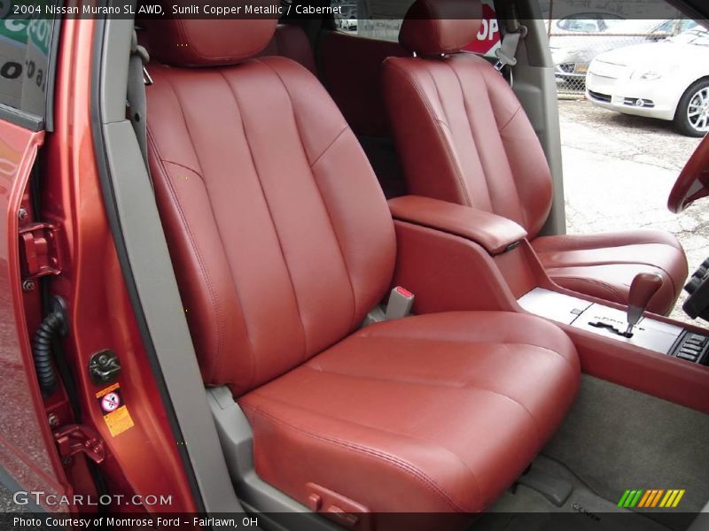 Sunlit Copper Metallic / Cabernet 2004 Nissan Murano SL AWD
