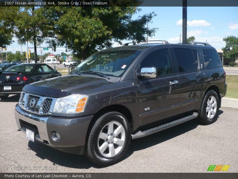 Smoke Gray / Steel/Titanium 2007 Nissan Armada LE 4x4