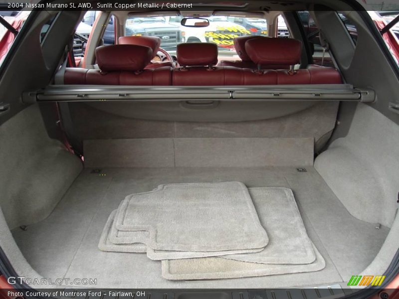 Sunlit Copper Metallic / Cabernet 2004 Nissan Murano SL AWD