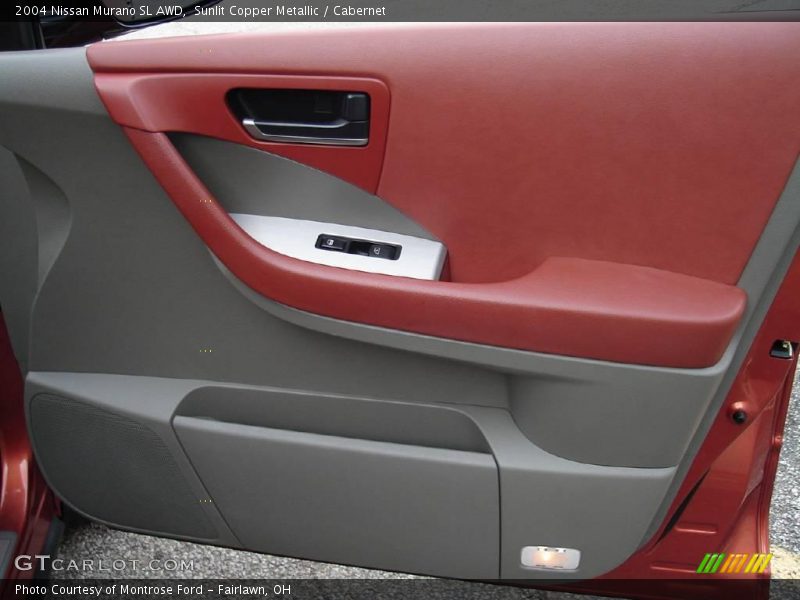Sunlit Copper Metallic / Cabernet 2004 Nissan Murano SL AWD