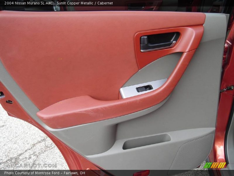Sunlit Copper Metallic / Cabernet 2004 Nissan Murano SL AWD