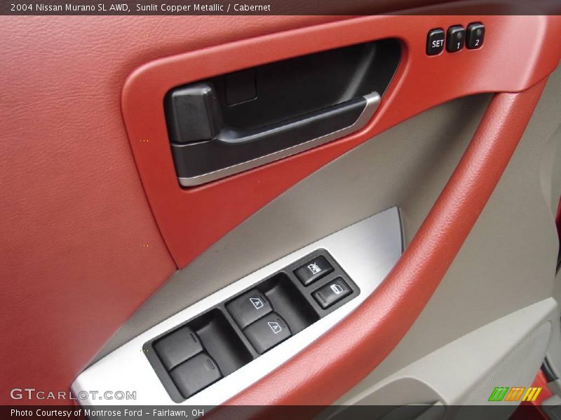 Sunlit Copper Metallic / Cabernet 2004 Nissan Murano SL AWD