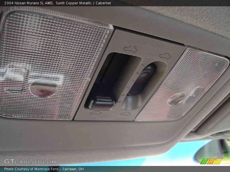 Sunlit Copper Metallic / Cabernet 2004 Nissan Murano SL AWD