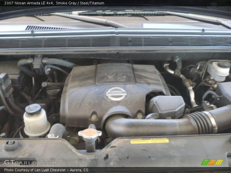 Smoke Gray / Steel/Titanium 2007 Nissan Armada LE 4x4