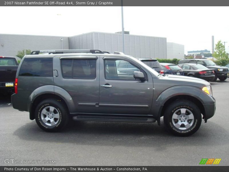 Storm Gray / Graphite 2007 Nissan Pathfinder SE Off-Road 4x4