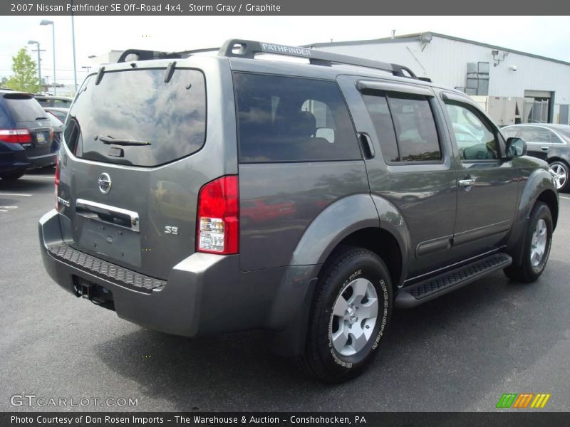 Storm Gray / Graphite 2007 Nissan Pathfinder SE Off-Road 4x4