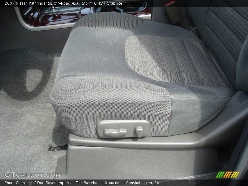 Storm Gray / Graphite 2007 Nissan Pathfinder SE Off-Road 4x4