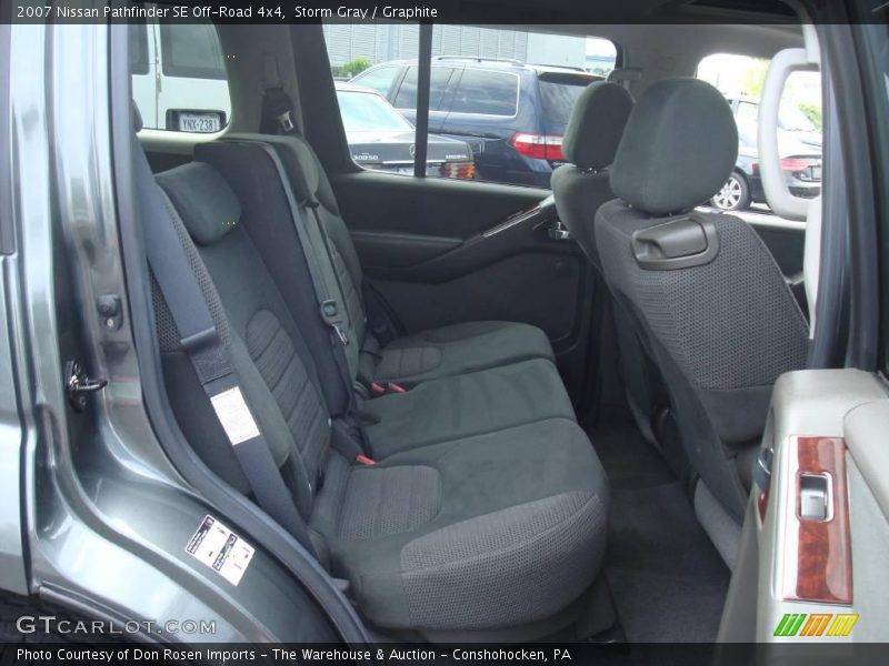 Storm Gray / Graphite 2007 Nissan Pathfinder SE Off-Road 4x4