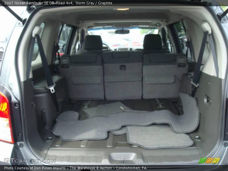 Storm Gray / Graphite 2007 Nissan Pathfinder SE Off-Road 4x4