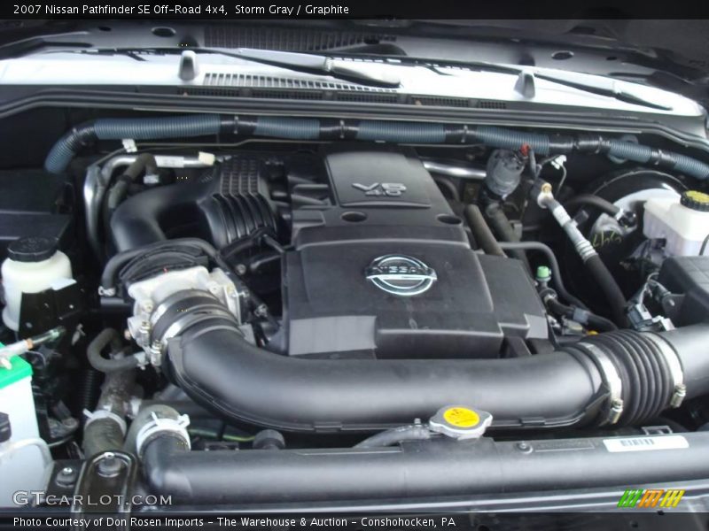 Storm Gray / Graphite 2007 Nissan Pathfinder SE Off-Road 4x4