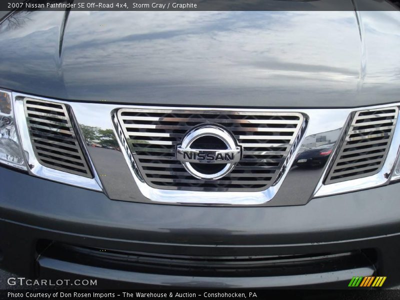 Storm Gray / Graphite 2007 Nissan Pathfinder SE Off-Road 4x4