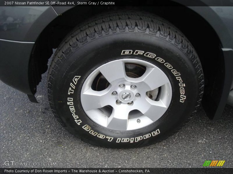 Storm Gray / Graphite 2007 Nissan Pathfinder SE Off-Road 4x4