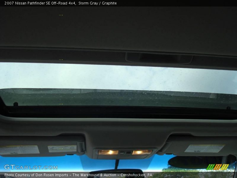 Storm Gray / Graphite 2007 Nissan Pathfinder SE Off-Road 4x4