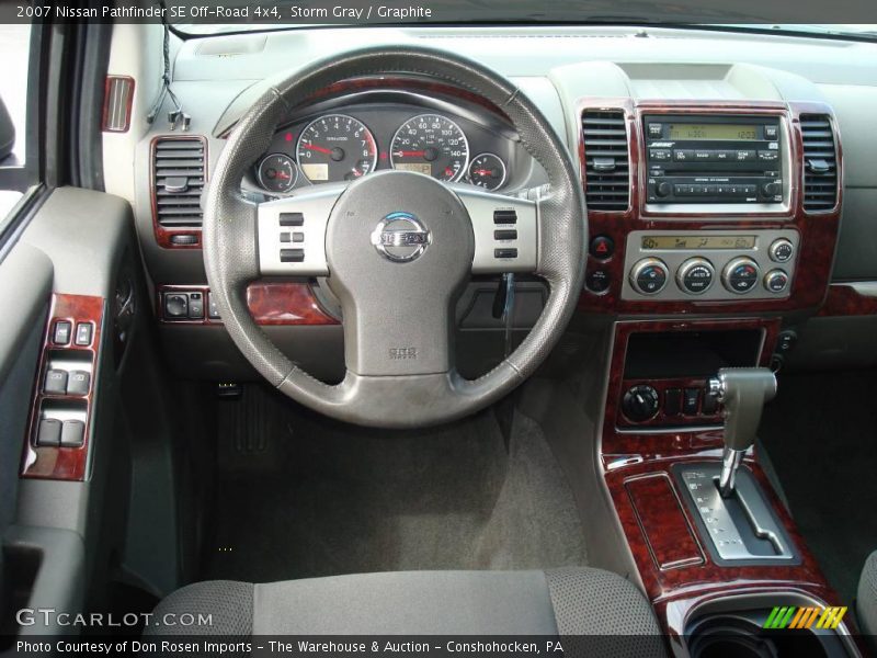 Storm Gray / Graphite 2007 Nissan Pathfinder SE Off-Road 4x4