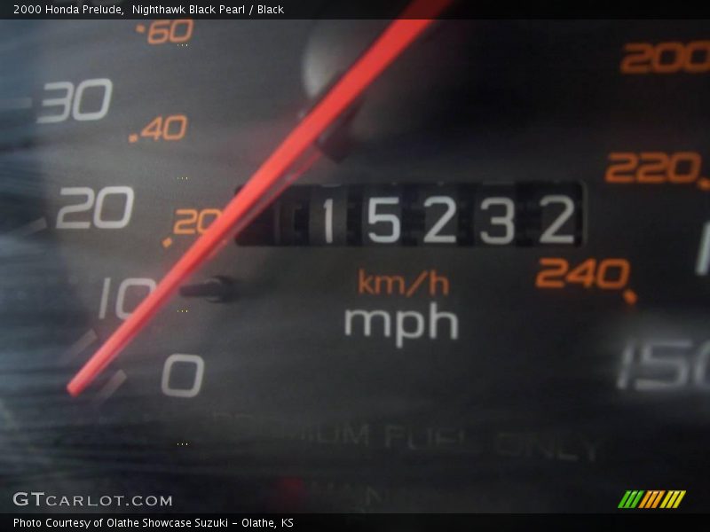 Nighthawk Black Pearl / Black 2000 Honda Prelude