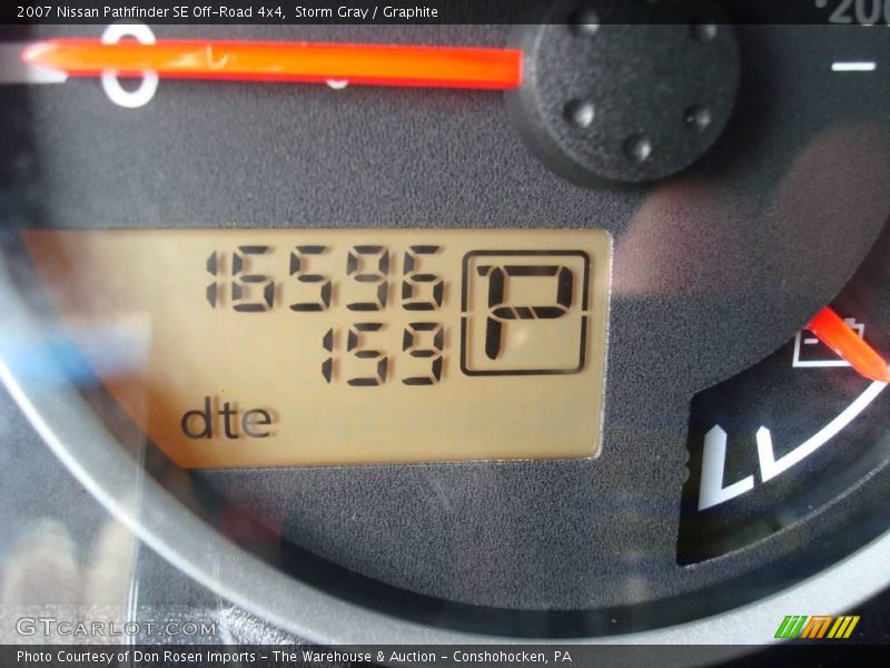 Storm Gray / Graphite 2007 Nissan Pathfinder SE Off-Road 4x4