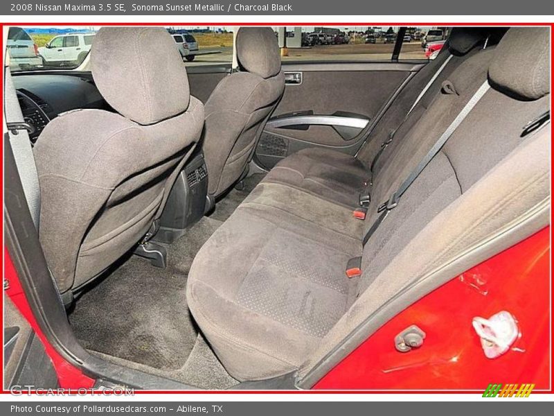 Sonoma Sunset Metallic / Charcoal Black 2008 Nissan Maxima 3.5 SE