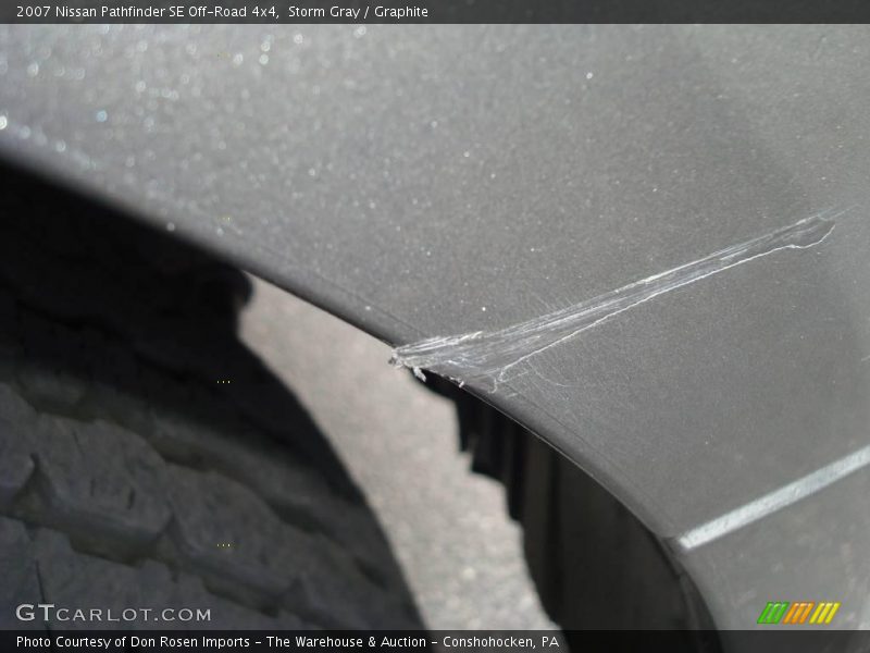 Storm Gray / Graphite 2007 Nissan Pathfinder SE Off-Road 4x4