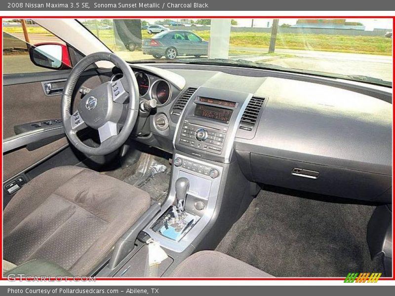 Sonoma Sunset Metallic / Charcoal Black 2008 Nissan Maxima 3.5 SE